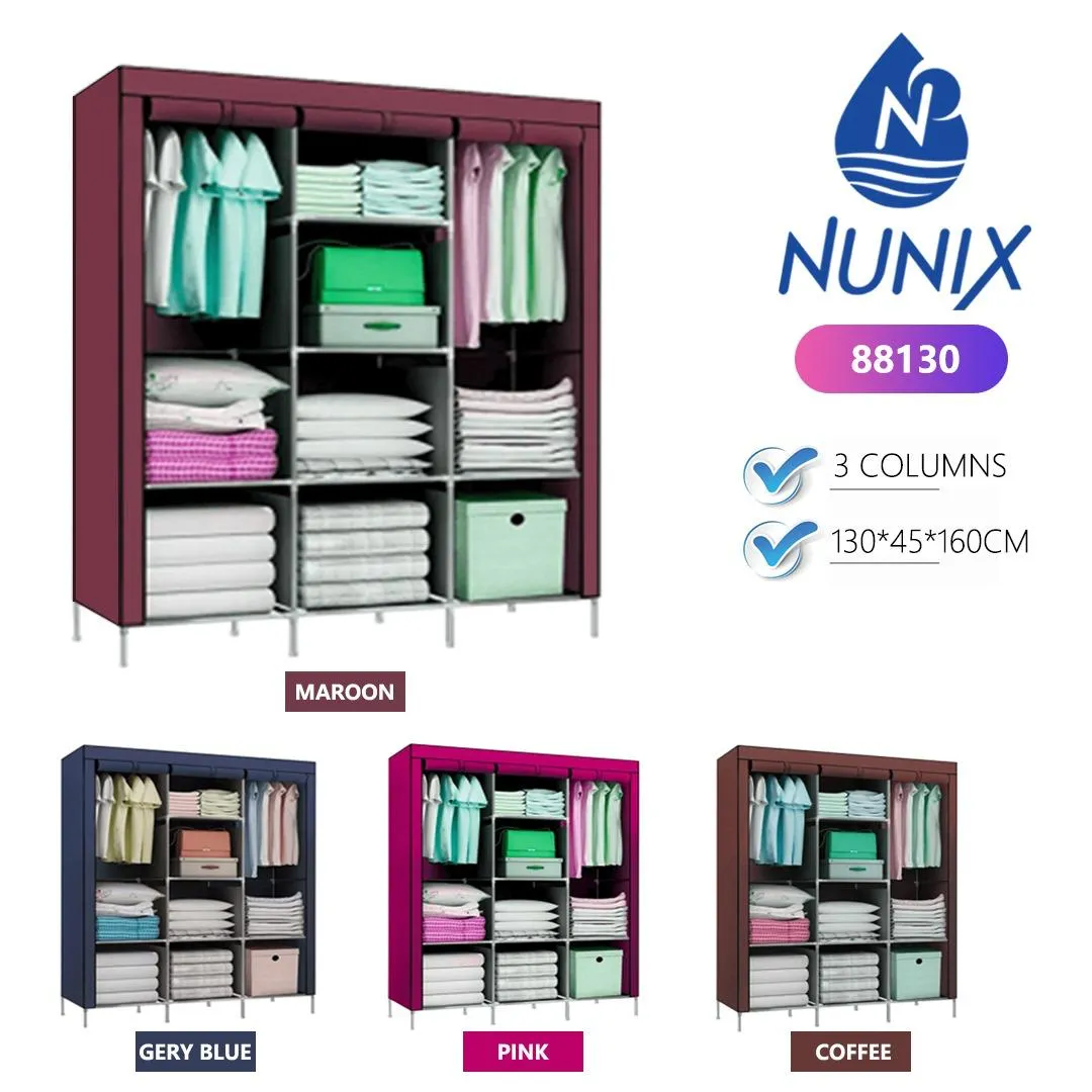 trinitylyfestyle kenya best online shop 3 column portable wardrobe 1
