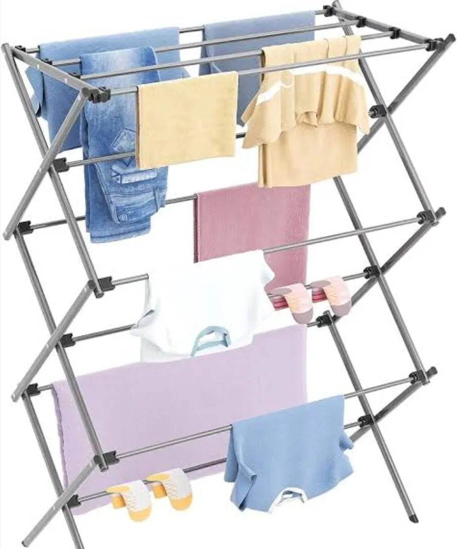 trinitylyfestyle kenya best online shop 3 tier foldable clothes drying rack 1