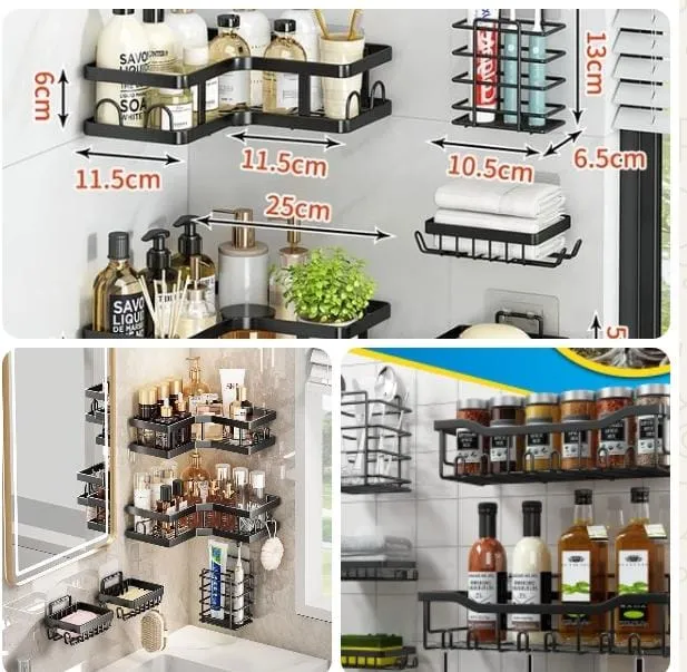 trinitylyfestyle kenya best online shop 5 in 1 multipurpose shower caddy shelf set 1