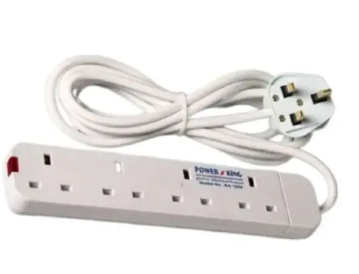 trinitylyfestyle kenya best online shop clearance salepower king best 4 way power extension with long cable white 6
