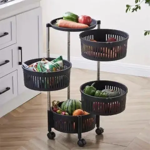 trinitylyfestyle kenya best online shop rotating round fruit rack with wheels 1